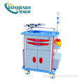 Stainless Stell Trolley Hospital Medical equipment emergency trolley for sale Factory